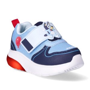 Bluey Toddler Boys’ Light Up Slip On Sneakers