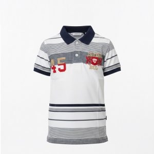 IST Boys Pique Polo Multi Stripe T-Shirt – WNB