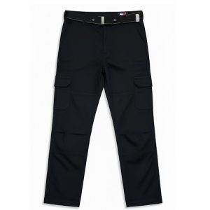 TH Boys Chinos Cargo Trouser – Black Pant