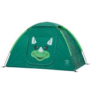 Firefly! Outdoor Gear Chip the Dinosaur 2-Person Kid’s Camping Tent – Green Color